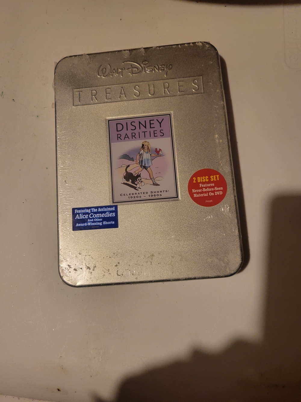Disney Silver Tin Set - Disney Rarities